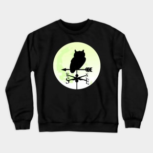 Owl Moon Weathervane Crewneck Sweatshirt